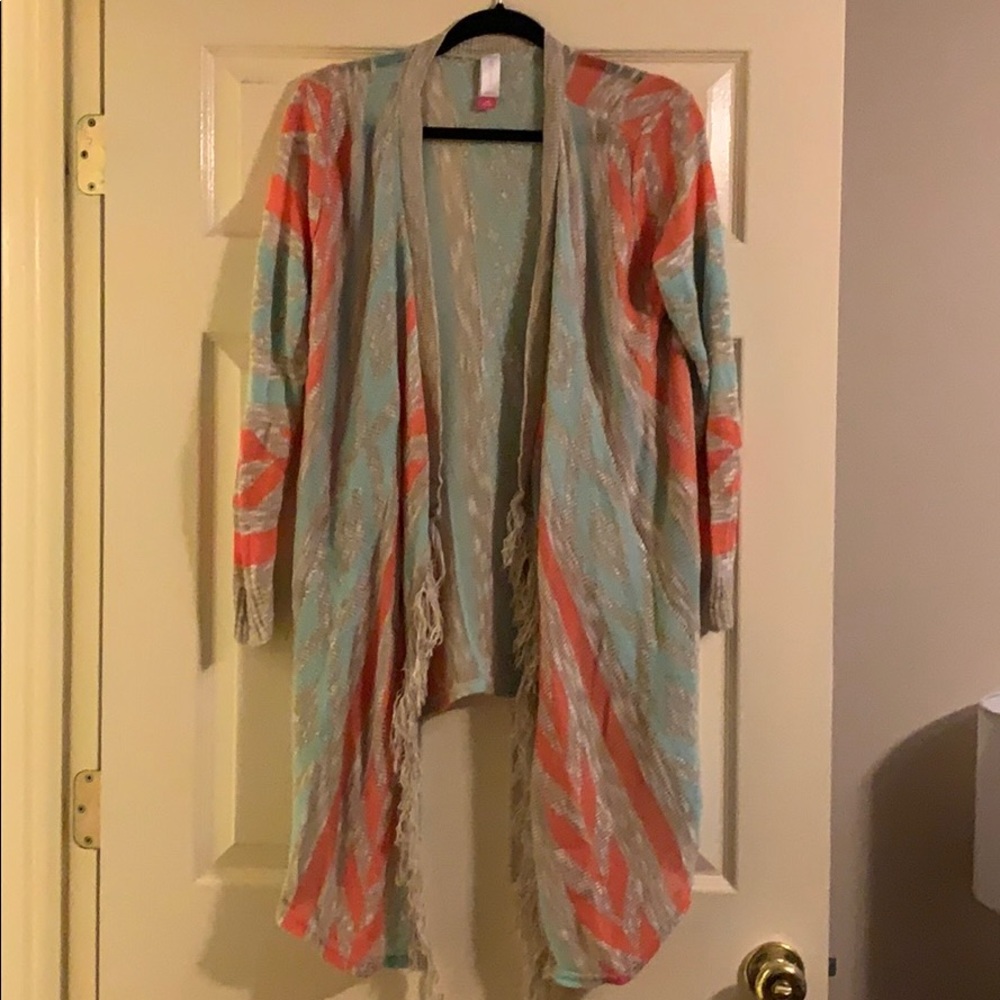 No Boudaries Tribal Cardigan